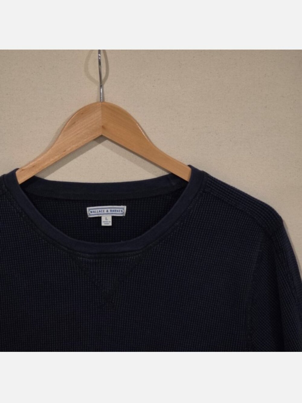 Wallace & Barnes Long Sleeve Thermal Shirt L